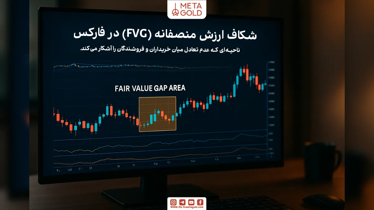 FVG در فارکس یا همان شکاف ارزش منصفانه (Fair Value Gap) یکی از مفاهیم پیشرفته در تحلیل تکنیکال است که به تریدرها کمک می‌کند تا نقاط مهم و بالقوه بازار را شناسایی کنند.