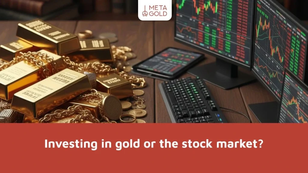 Investing in gold or the stock market