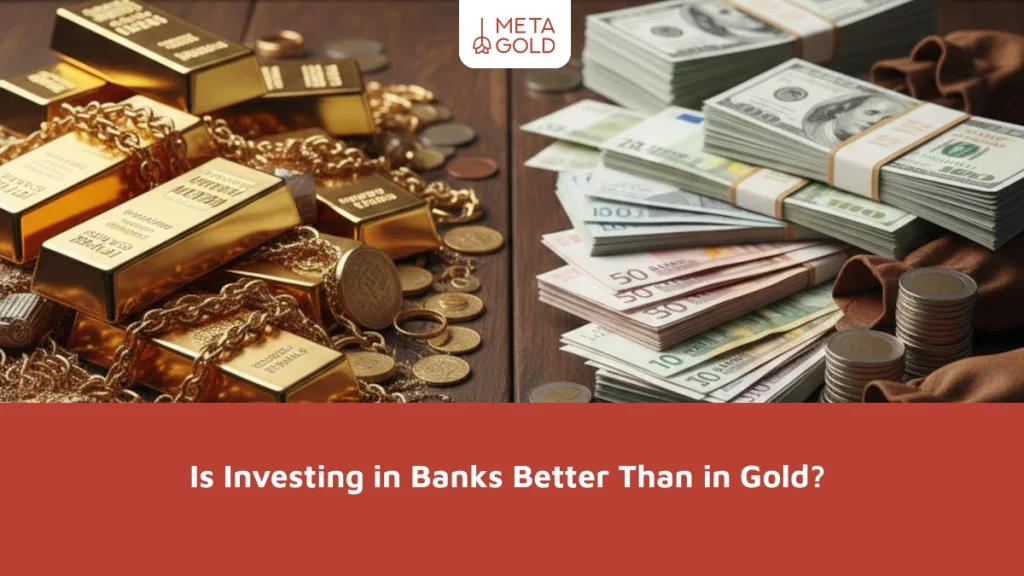Investing in Banks or in Gold?