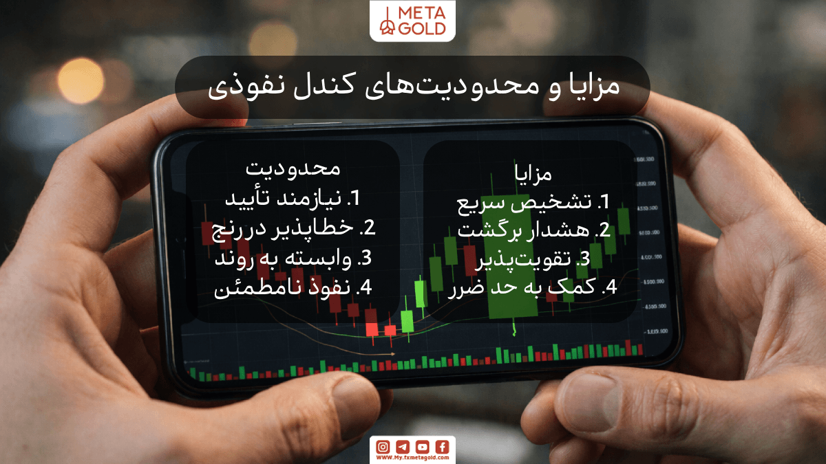 : مزایا و محدودیت های کندل نفوذی