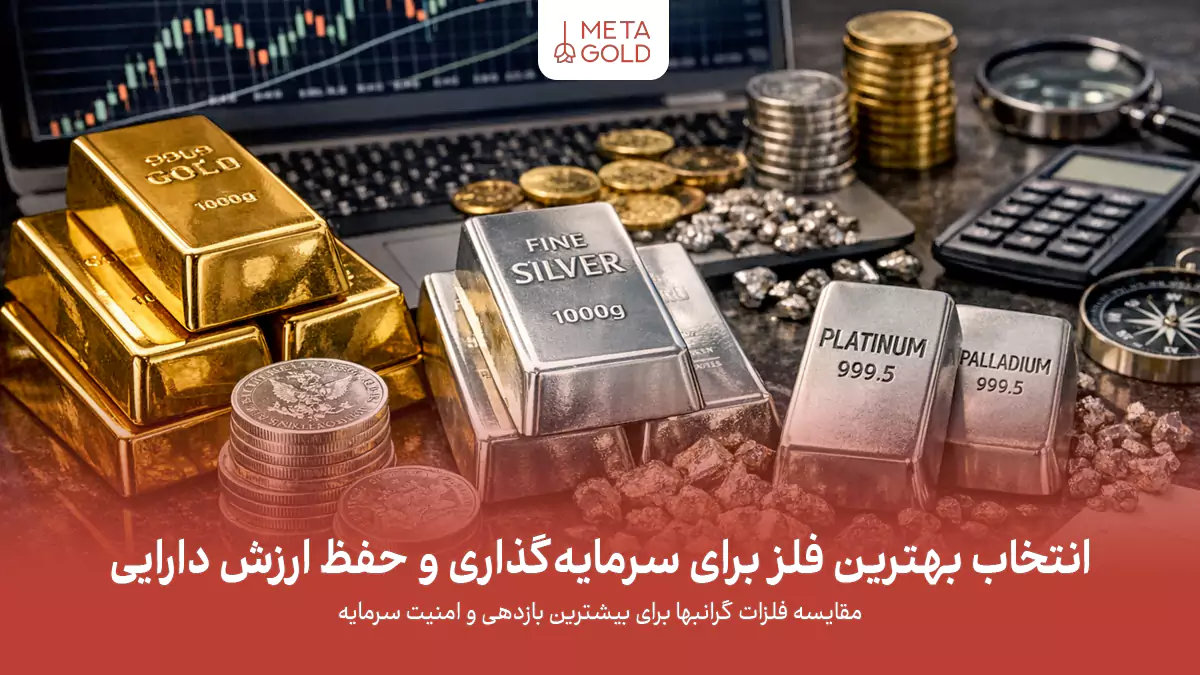 استراتژی‌های دقیق برای انتخاب بهترین فلز برای سرمایه گذاری و رشد دارایی