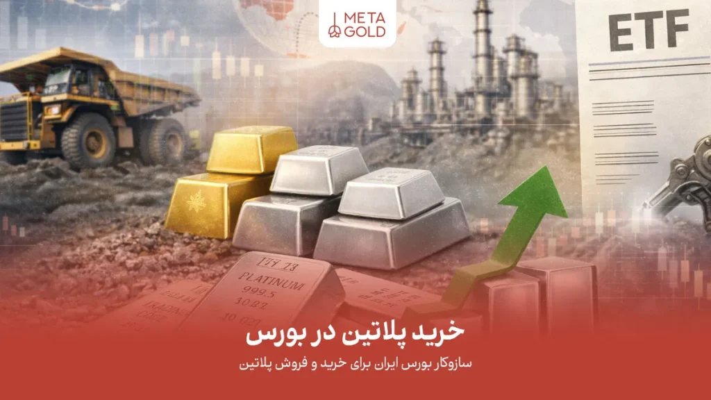 قدم‌به‌قدم خرید پلاتین در بورس‌: از انتخاب کارگزاری تا ثبت اولین معامله
