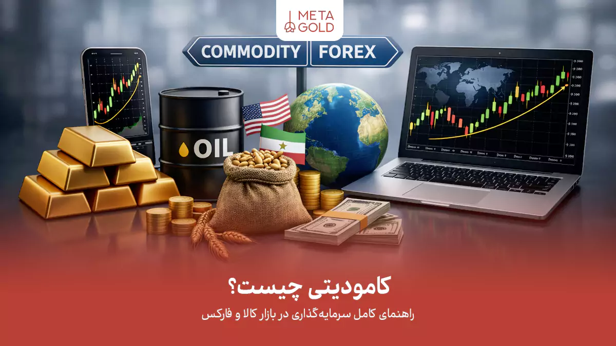 کامودیتی چیست؟ راهنمای کامل سرمایه‌گذاری در بازار کالا و فارکس