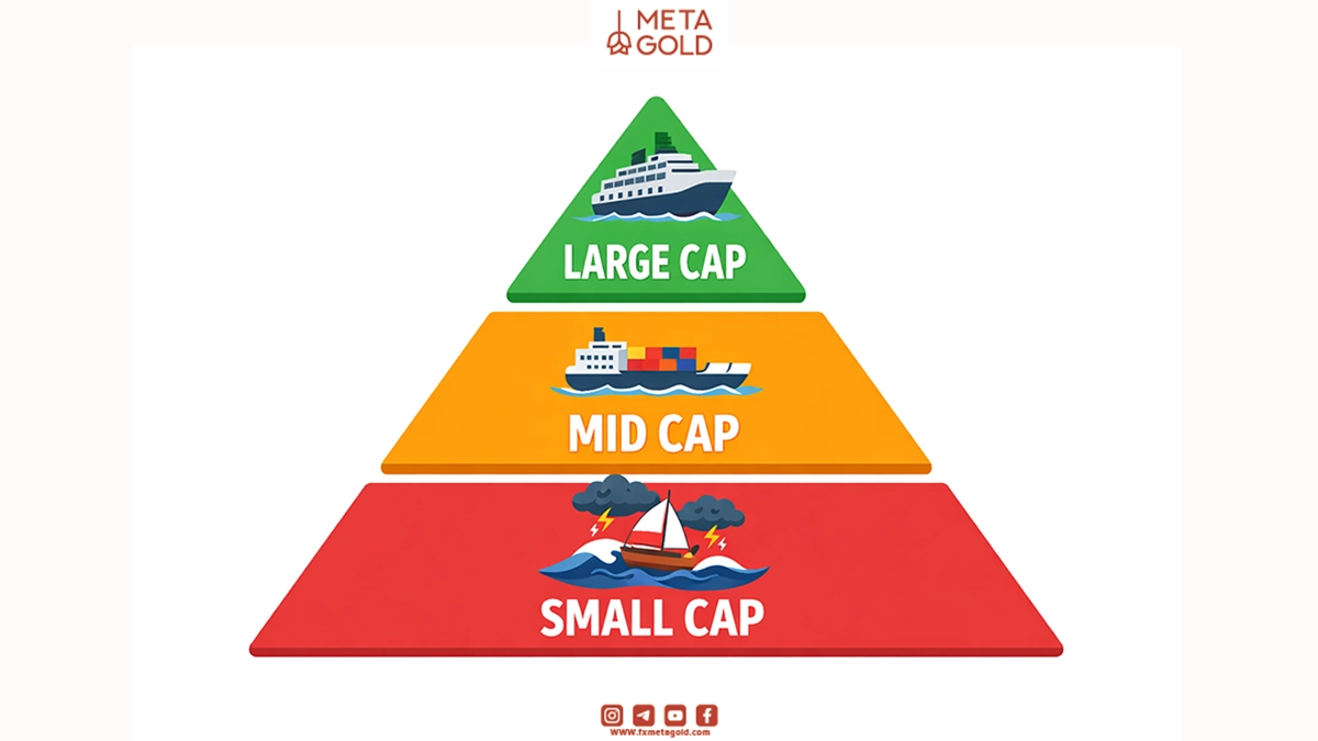 انواع دسته‌بندی ارزها بر اساس مارکت کپ