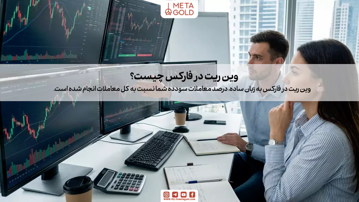 وین ریت در بازار فارکس دقیقاً نشان‌دهنده «دقت» شما در پیش‌بینی نوسانات جفت‌ارزهاست