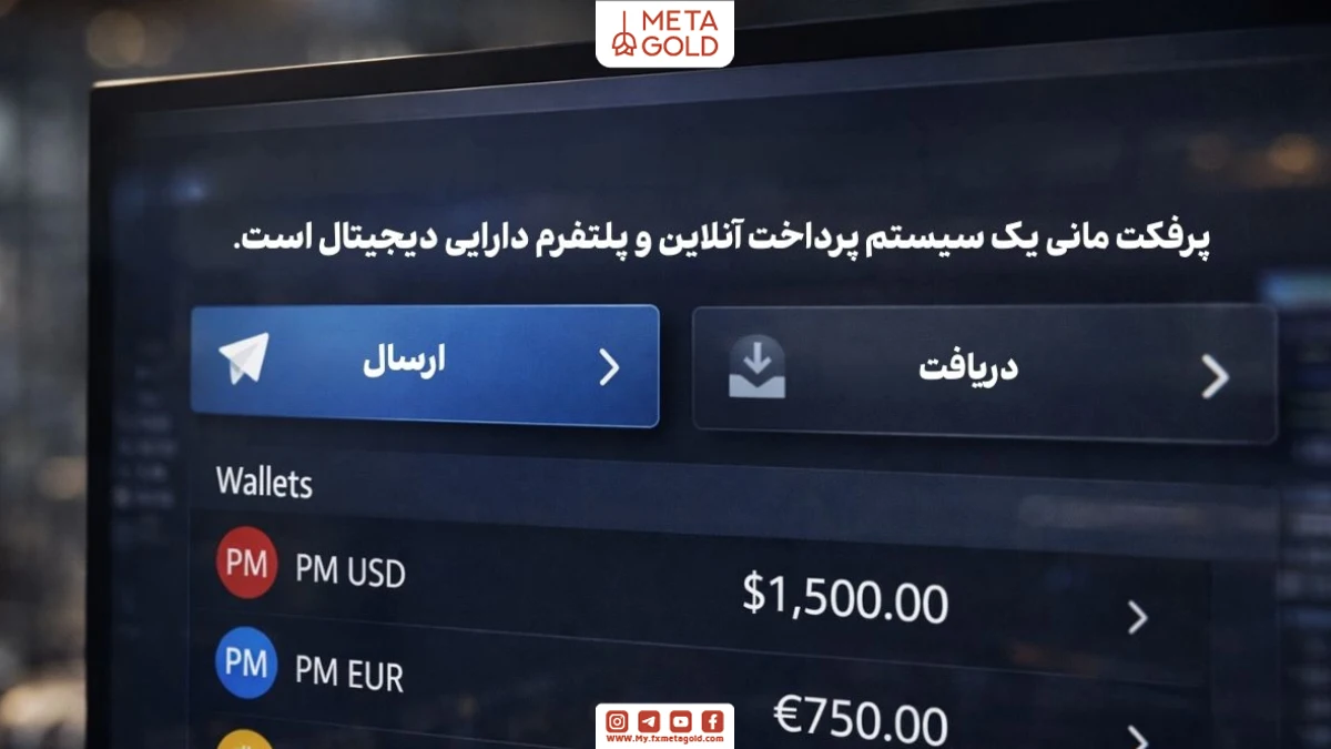 تعریف پرفکت مانی به عنوان سیستم پرداخت آنلاین و مدیریت دارایی دیجیتال