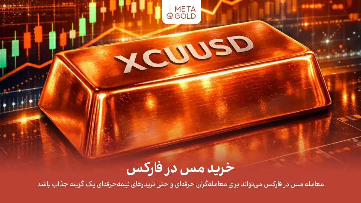 خرید مس در فارکس؛ راهنمای کامل معامله و نوسان گیری مس برای تریدرها