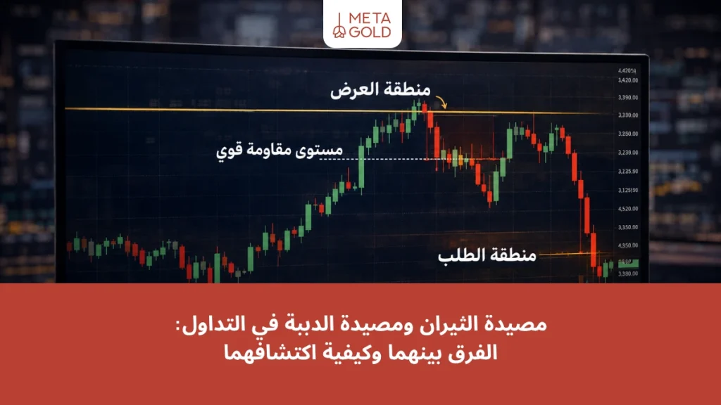 مصيدة الثيران ومصيدة الدببة في التداول