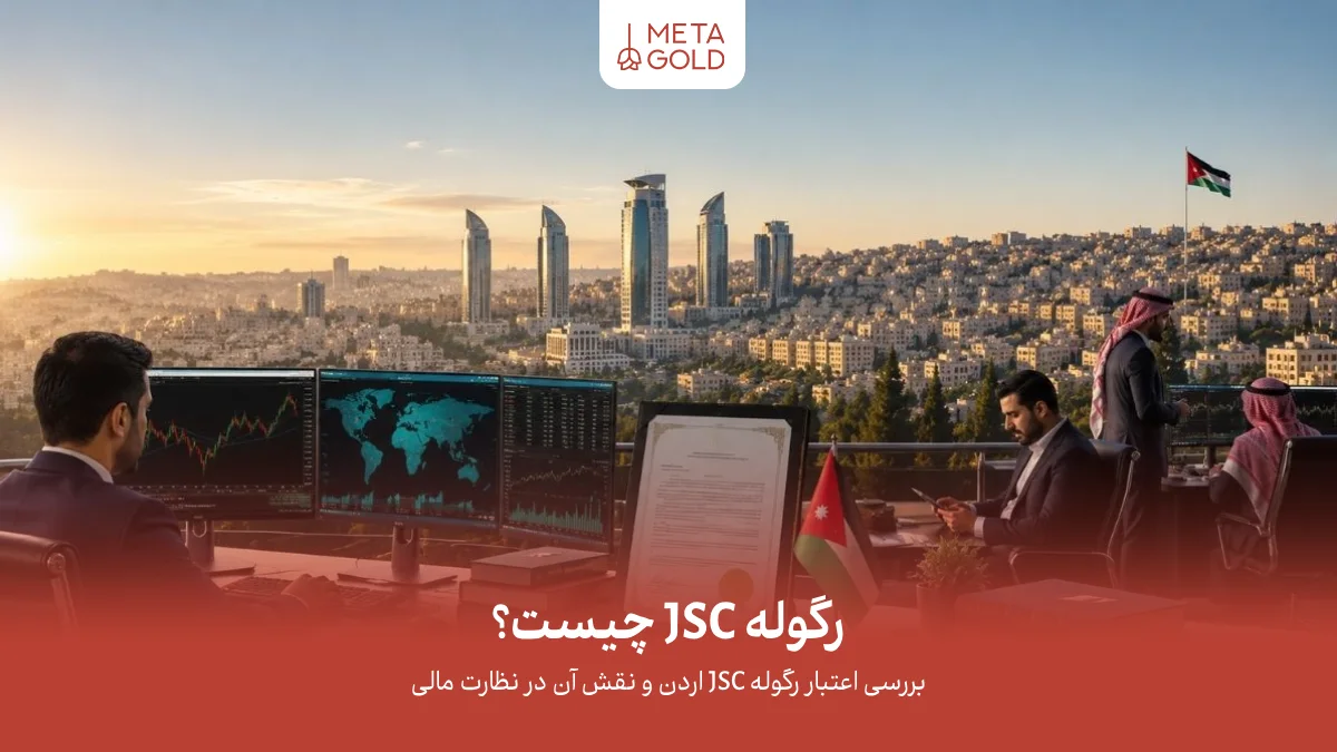 رگوله مالی اردن و نظارت بازار سرمایه با نمایش فضای مالی امان، مانیتورهای تحلیل بازار، اسناد تطبیق مالی، معامله‌گران در محیط مالی خاورمیانه و زیرساخت نظارتی بازارهای مالی اردن