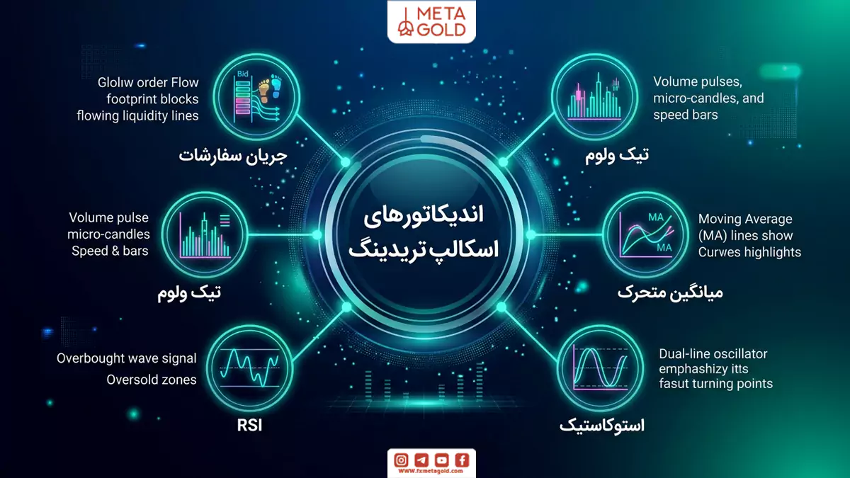 اندیکاتورهای کاربردی در استراتژی اسکالپ تریدینگ