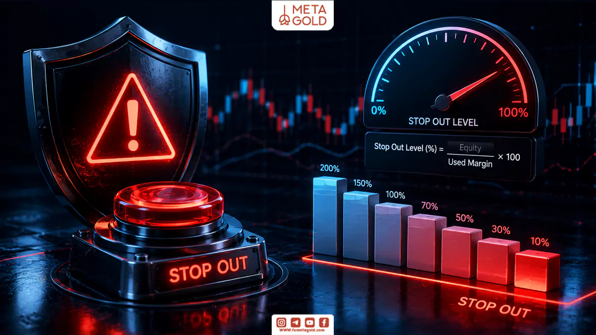 نمایش سطح استاپ اوت در بروکر و تفاوت درصدهای Stop Out Level در حسابهای معاملاتی